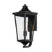 Maxim - One Light Outdoor Wall Sconce - Sutton Place VX - Black- Union Lighting Luminaires Decor