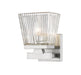 Z-Lite Canada - One Light Wall Sconce - Astor - Brushed Nickel- Union Lighting Luminaires Decor