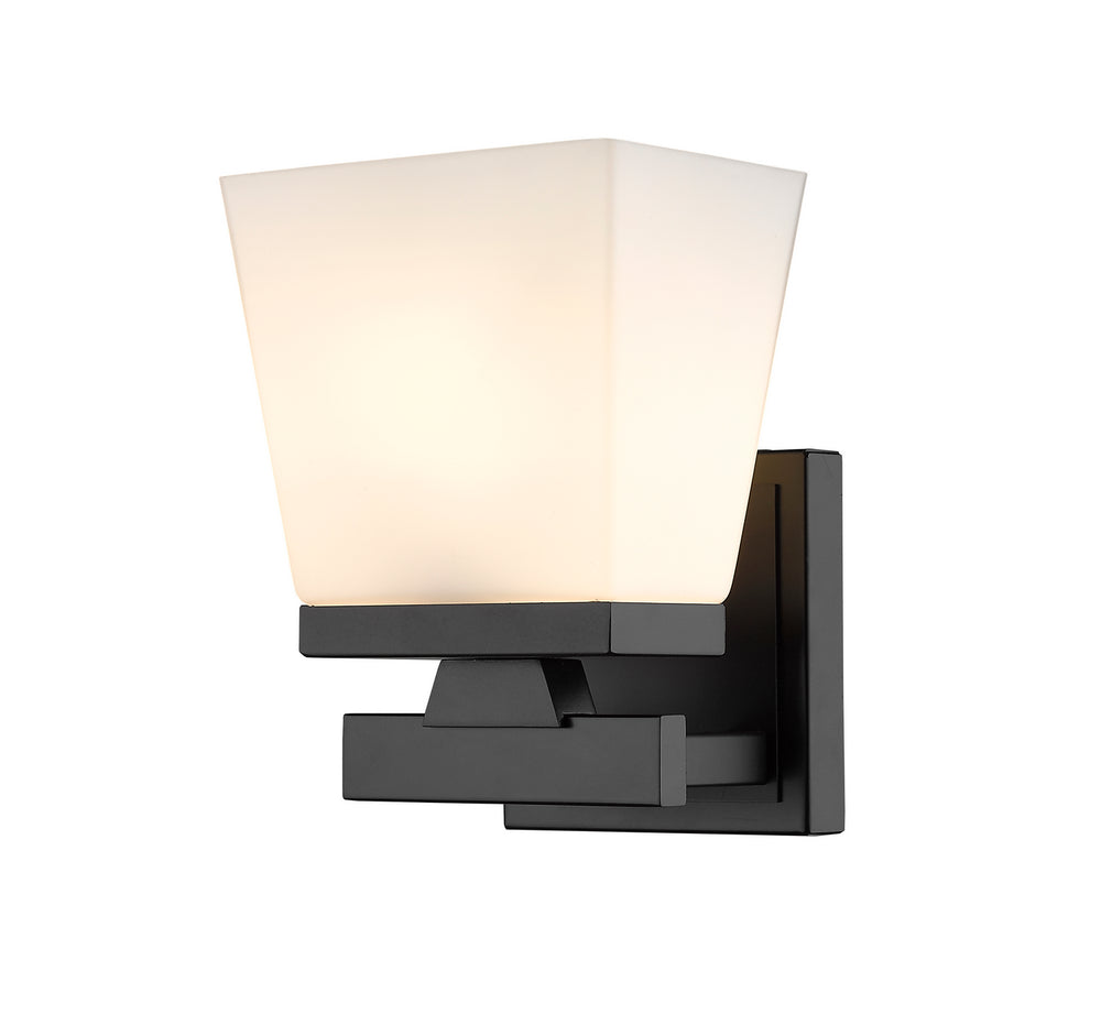 Z-Lite Canada - One Light Wall Sconce - Astor - Matte Black- Union Lighting Luminaires Decor