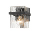 Z-Lite Canada - One Light Wall Sconce - Bennington - Matte Black- Union Lighting Luminaires Decor