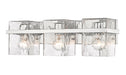 Z-Lite Canada - Three Light Vanity - Bennington - Chrome- Union Lighting Luminaires Decor