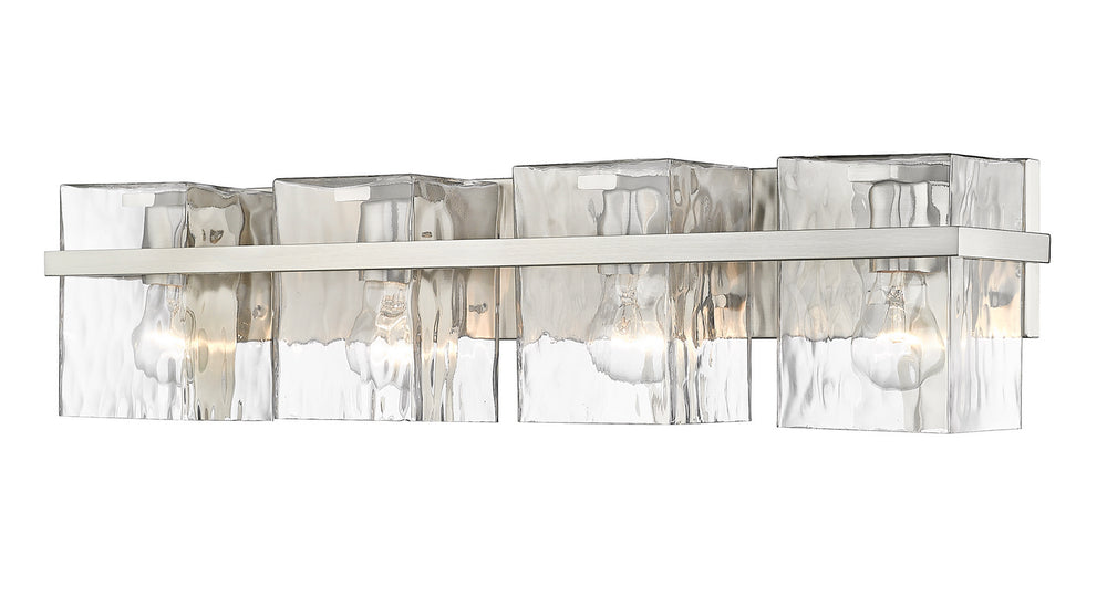 Z-Lite Canada - Four Light Vanity - Bennington - Brushed Nickel- Union Lighting Luminaires Decor