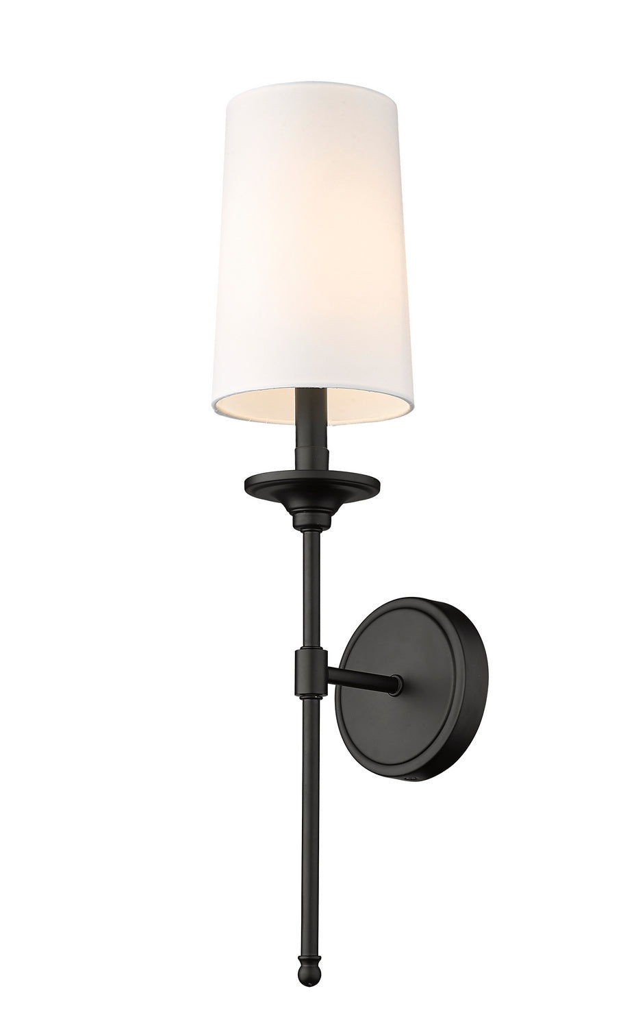 Z-Lite Canada - One Light Wall Sconce - Emily - Matte Black- Union Lighting Luminaires Decor