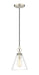 Z-Lite Canada - One Light Pendant - Harper - Brushed Nickel- Union Lighting Luminaires Decor