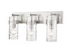Z-Lite Canada - Three Light Vanity - Fontaine - Brushed Nickel- Union Lighting Luminaires Decor