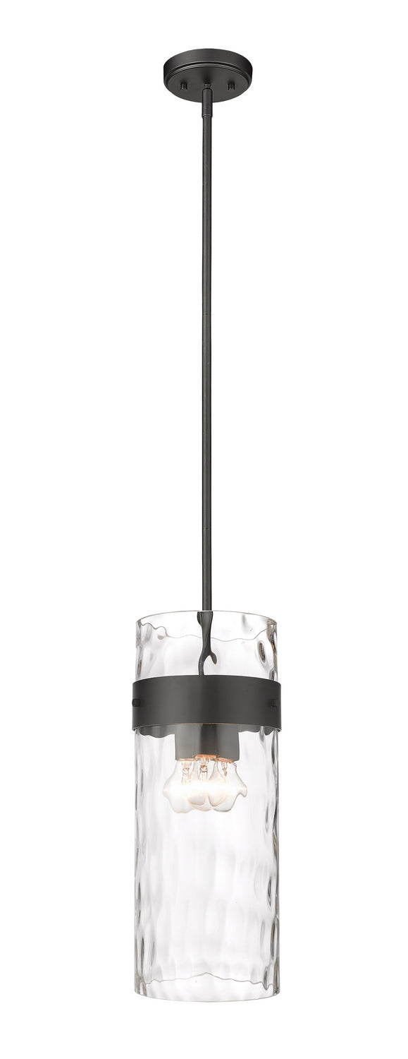 Z-Lite Canada - Three Light Pendant - Fontaine - Matte Black- Union Lighting Luminaires Decor