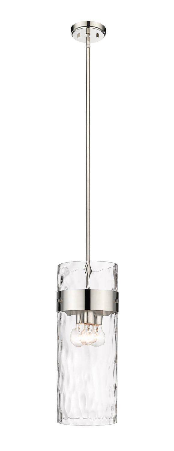 Z-Lite Canada - Three Light Pendant - Fontaine - Polished Nickel- Union Lighting Luminaires Decor