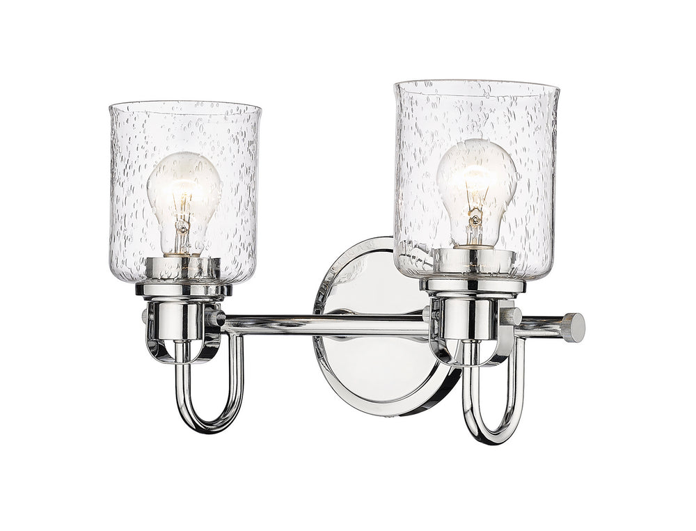 Z-Lite Canada - Two Light Vanity - Kinsley - Chrome- Union Lighting Luminaires Decor