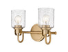 Z-Lite Canada - Two Light Vanity - Kinsley - Heirloom Gold- Union Lighting Luminaires Decor