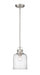 Z-Lite Canada - One Light Pendant - Kinsley - Brushed Nickel- Union Lighting Luminaires Decor