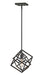 Z-Lite Canada - One Light Mini Pendant - Euclid - Matte Black- Union Lighting Luminaires Decor