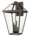 Z-Lite Canada - Four Light Outdoor Wall Sconce - Talbot - Oil Rubbed Bronze- Union Lighting Luminaires Decor
