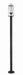 Z-Lite Canada - Two Light Outdoor Post Mount - Sana - Black- Union Lighting Luminaires Decor