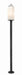 Z-Lite Canada - Three Light Outdoor Post Mount - Sana - Black- Union Lighting Luminaires Decor