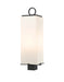 Z-Lite Canada - Three Light Outdoor Post Mount - Sana - Black- Union Lighting Luminaires Decor