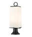Z-Lite Canada - Two Light Outdoor Pier Mount - Sana - Black- Union Lighting Luminaires Decor