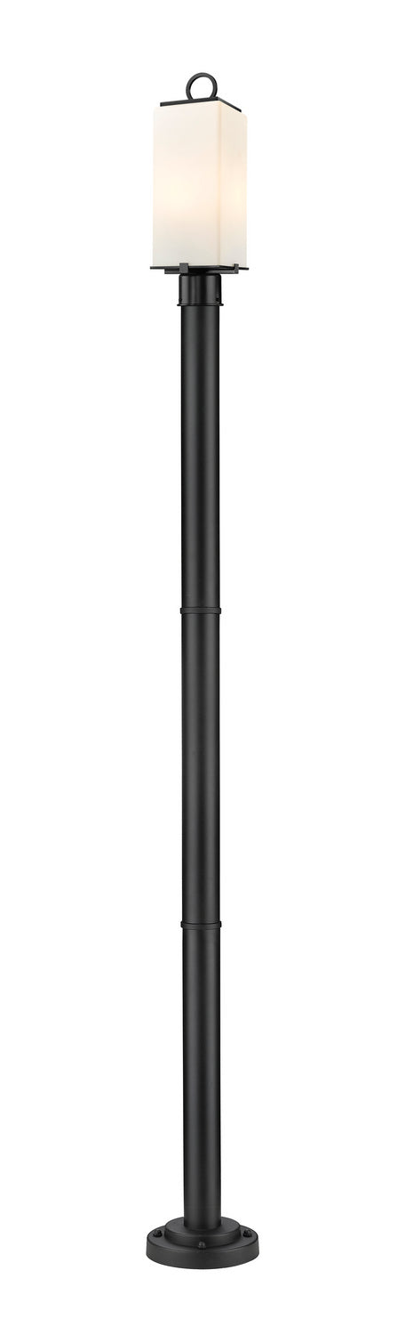 Z-Lite Canada - Two Light Outdoor Post Mount - Sana - Black- Union Lighting Luminaires Decor