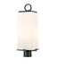 Z-Lite Canada - Two Light Outdoor Post Mount - Sana - Black- Union Lighting Luminaires Decor