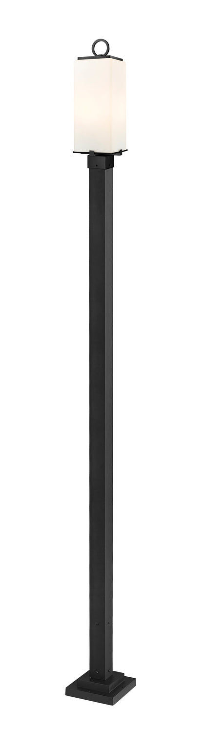 Z-Lite Canada - Two Light Outdoor Post Mount - Sana - Black- Union Lighting Luminaires Decor