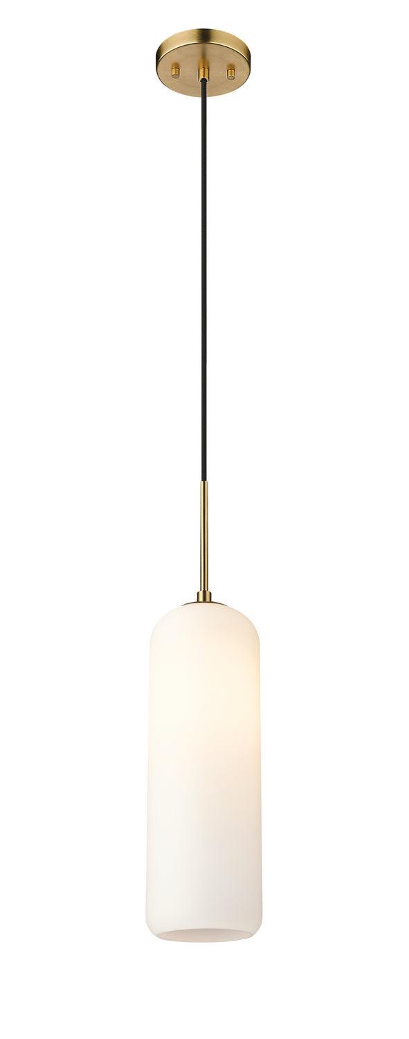 Z-Lite Canada - One Light Pendant - Monty - Heritage Brass- Union Lighting Luminaires Decor