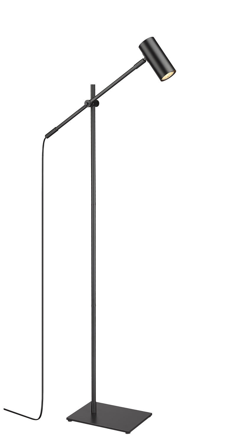 Z-Lite Canada - One Light Floor Lamp - Calumet - Matte Black- Union Lighting Luminaires Decor