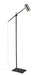 Z-Lite Canada - One Light Floor Lamp - Calumet - Matte Black / Polished Nickel- Union Lighting Luminaires Decor