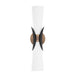 Troy Lighting Canada - Two Light Wall Sconce - Muncie - Patina Brass/Soft Black- Union Lighting Luminaires Decor