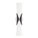 Troy Lighting Canada - Two Light Wall Sconce - Muncie - Polished Nickel/Soft Black- Union Lighting Luminaires Decor