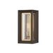 Troy Lighting Canada - One Light Outdoor Wall Sconce - Lowry - Textured Bronze/Patina Brass- Union Lighting Luminaires Decor