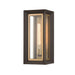 Troy Lighting Canada - One Light Outdoor Wall Sconce - Lowry - Textured Bronze/Patina Brass- Union Lighting Luminaires Decor