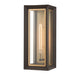 Troy Lighting Canada - One Light Outdoor Wall Sconce - Lowry - Textured Bronze/Patina Brass- Union Lighting Luminaires Decor