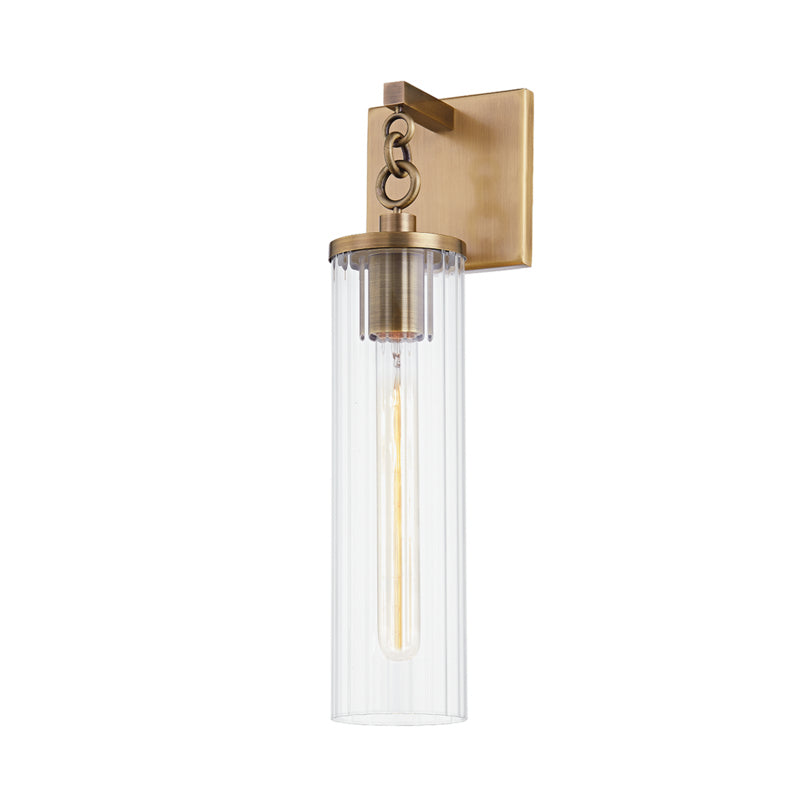 Troy Lighting Canada - One Light Outdoor Wall Sconce - Yucca - Patina Brass- Union Lighting Luminaires Decor