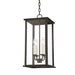 Troy Lighting Canada - Four Light Outdoor Lantern - Zuma - French Iron- Union Lighting Luminaires Decor