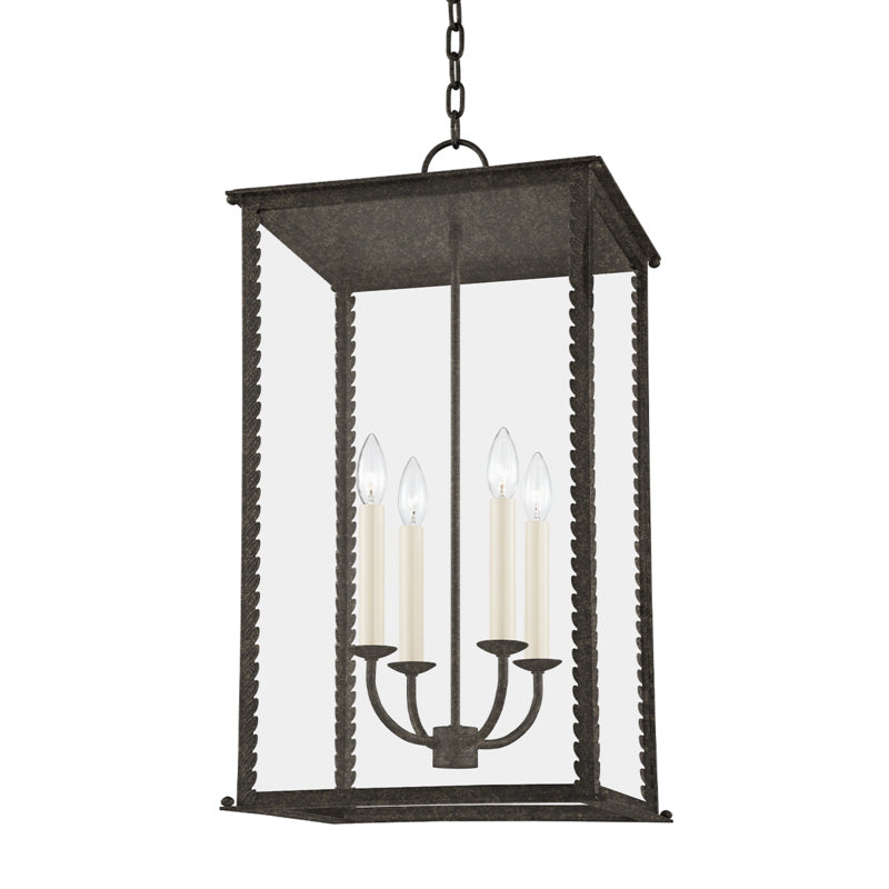 Troy Lighting Canada - Four Light Outdoor Lantern - Zuma - French Iron- Union Lighting Luminaires Decor