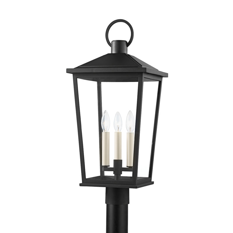 Troy Lighting Canada - Three Light Outdoor Post Mount - Soren - Textured Black- Union Lighting Luminaires Decor