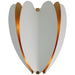 Visual Comfort Signature Canada - LED Wall Sconce - Danes - Matte White and Gild- Union Lighting Luminaires Decor