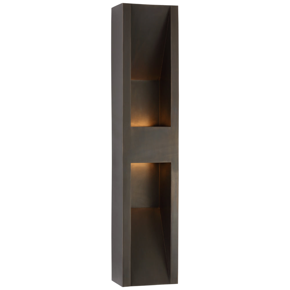 Visual Comfort Signature Canada - LED Outdoor Wall Sconce - Tribute - Bronze- Union Lighting Luminaires Decor