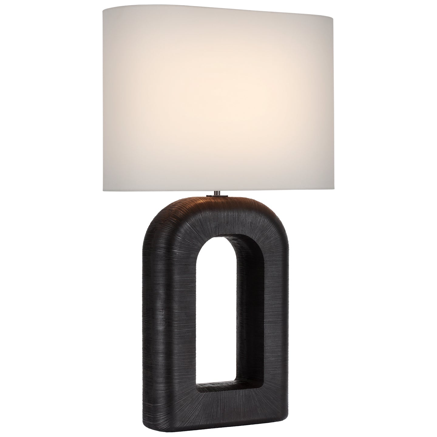 Visual Comfort Signature Canada - LED Table Lamp - Utopia - Aged Iron- Union Lighting Luminaires Decor
