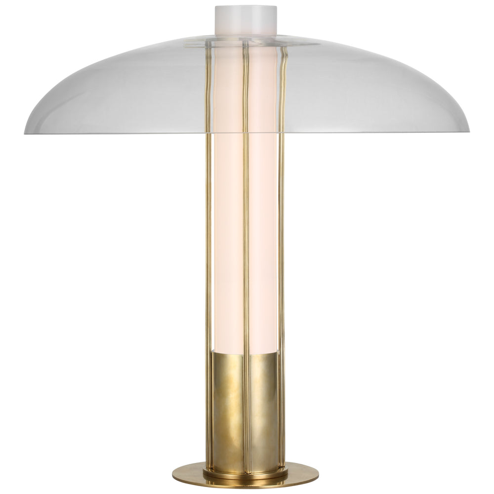 Visual Comfort Signature Canada - LED Table Lamp - Troye - Antique-Burnished Brass- Union Lighting Luminaires Decor