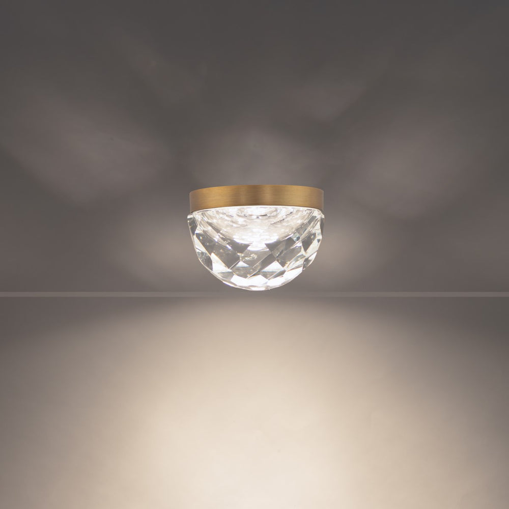 Modern Forms Canada - LED Flush Mount - Cascade - Aged Brass- Union Lighting Luminaires Decor