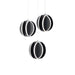 Modern Forms Canada - LED Chandelier - Carillion - Black- Union Lighting Luminaires Decor