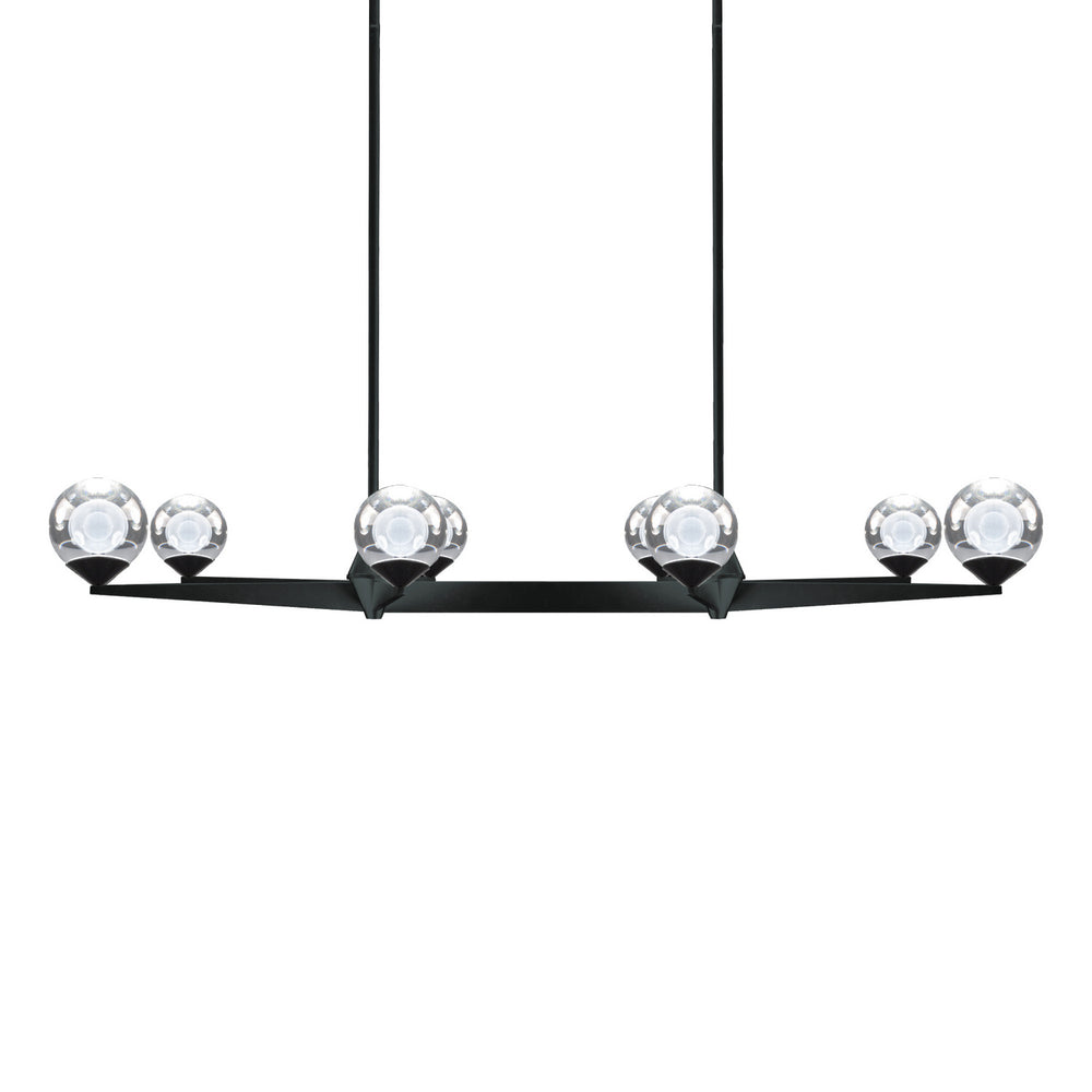 Modern Forms Canada - LED Chandelier - Double Bubble - Black- Union Lighting Luminaires Decor