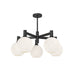 Alora Canada - Five Light Chandelier - Castilla - Matte Black- Union Lighting Luminaires Decor