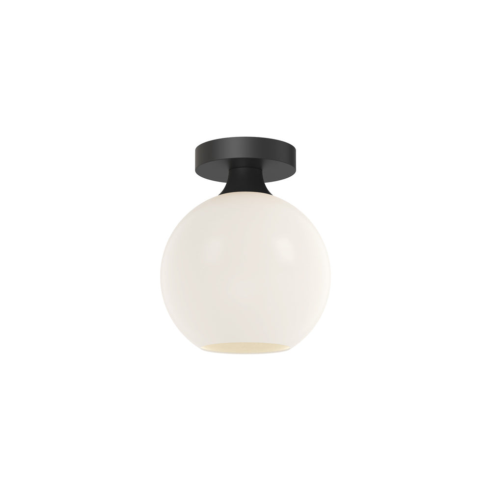 Alora Canada - One Light Flush Mount - Castilla - Matte Black- Union Lighting Luminaires Decor