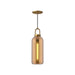 Alora Canada - One Light Pendant - Soji - Aged Gold- Union Lighting Luminaires Decor