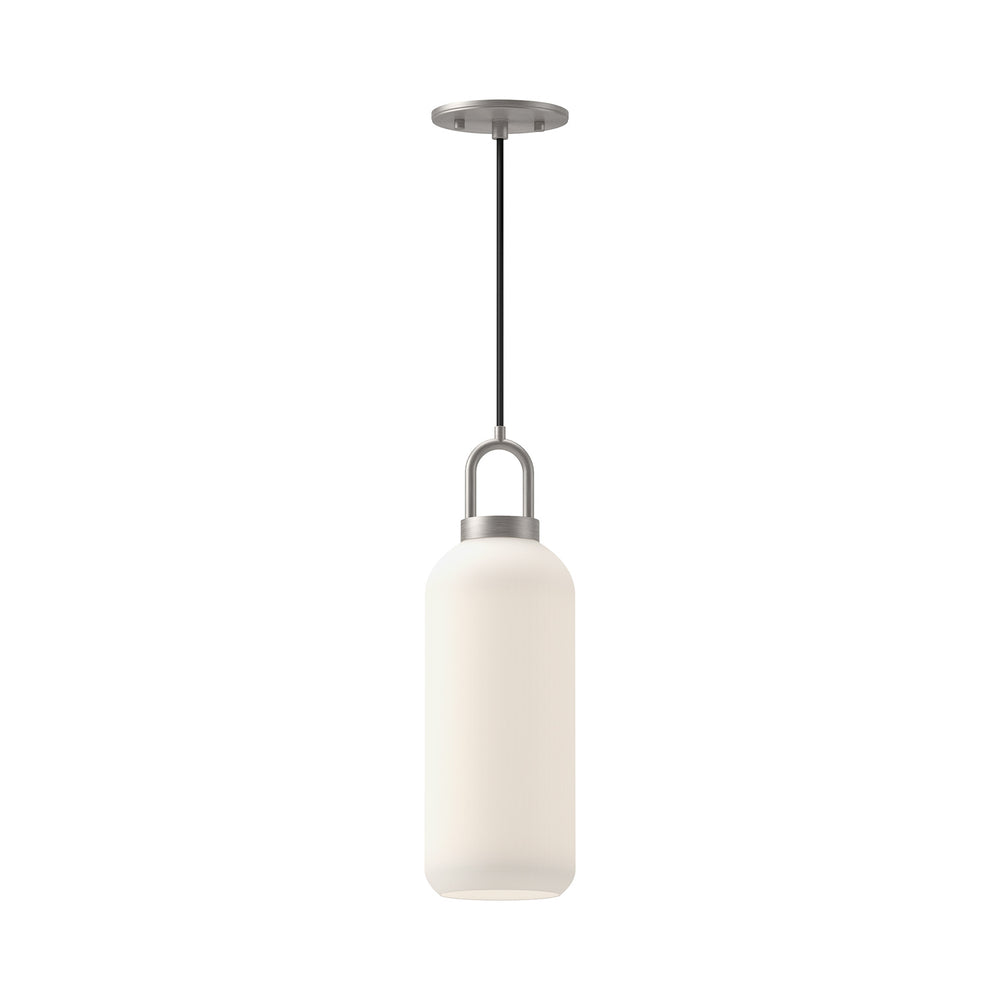 Alora Canada - One Light Pendant - Soji - Brushed Nickel- Union Lighting Luminaires Decor