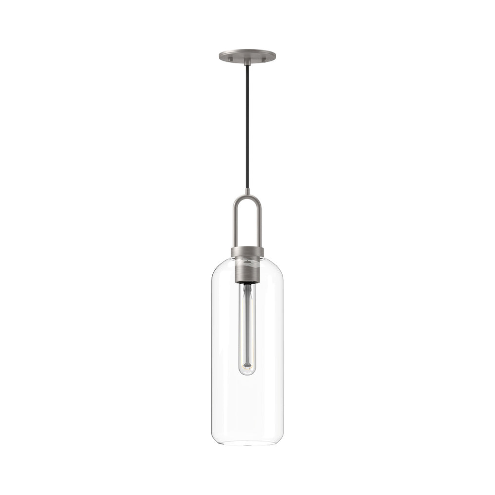 Alora Canada - One Light Pendant - Soji - Brushed Nickel- Union Lighting Luminaires Decor