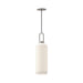 Alora Canada - One Light Pendant - Soji - Brushed Nickel- Union Lighting Luminaires Decor