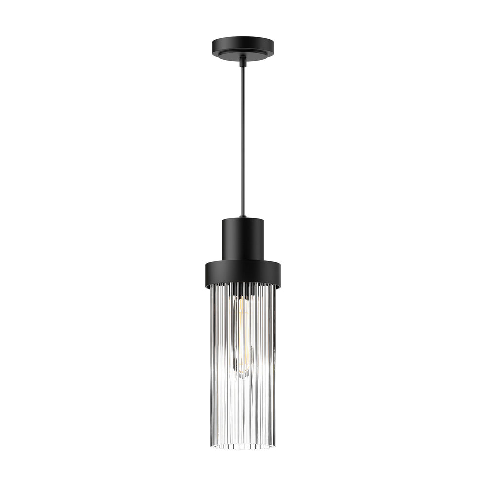 Alora Canada - One Light Pendant - Kent - Matte Black- Union Lighting Luminaires Decor