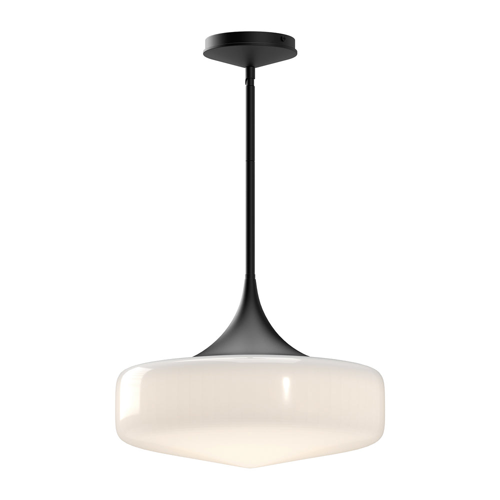 Alora Canada - One Light Pendant - Lincoln - Matte Black- Union Lighting Luminaires Decor
